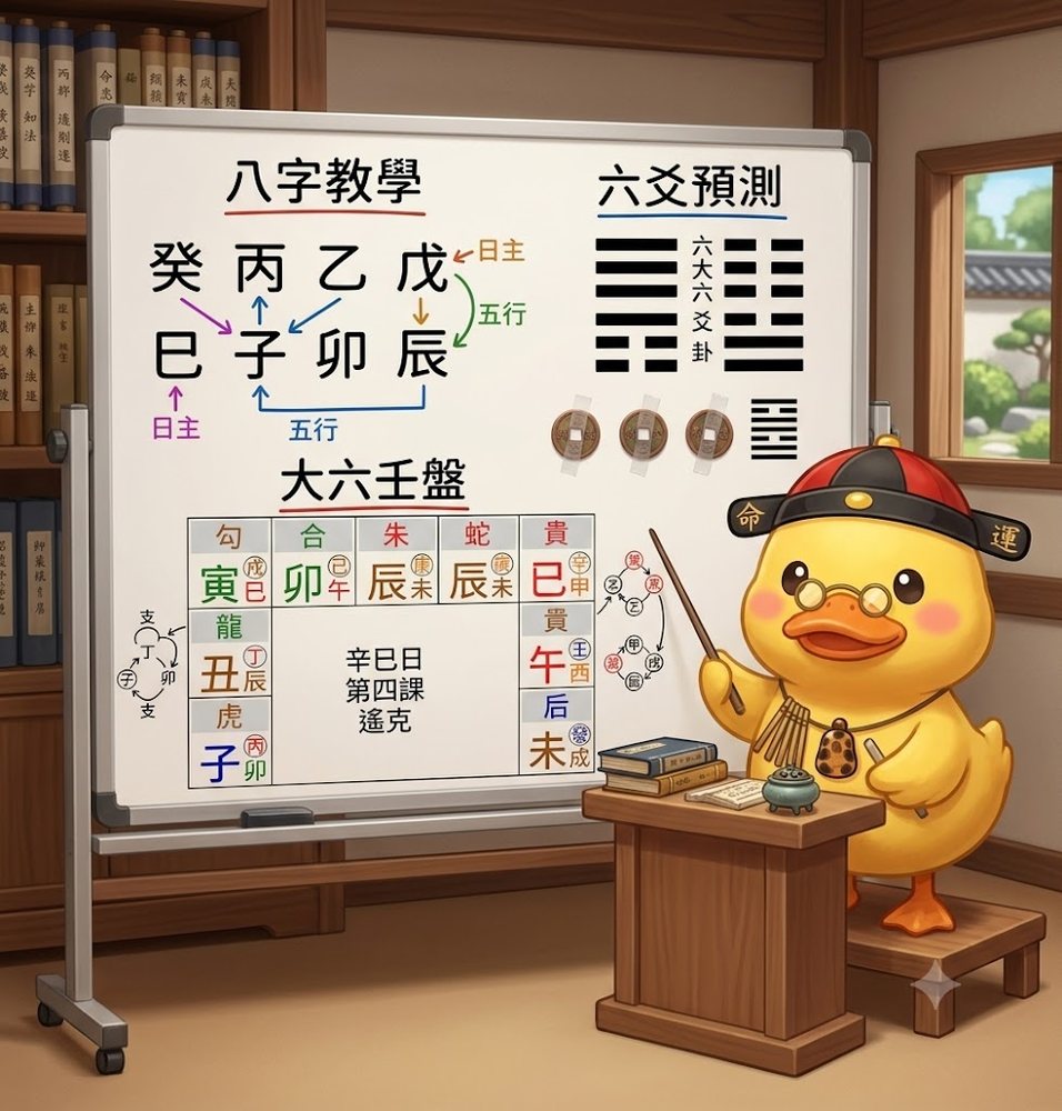 鴨鴨命理系列